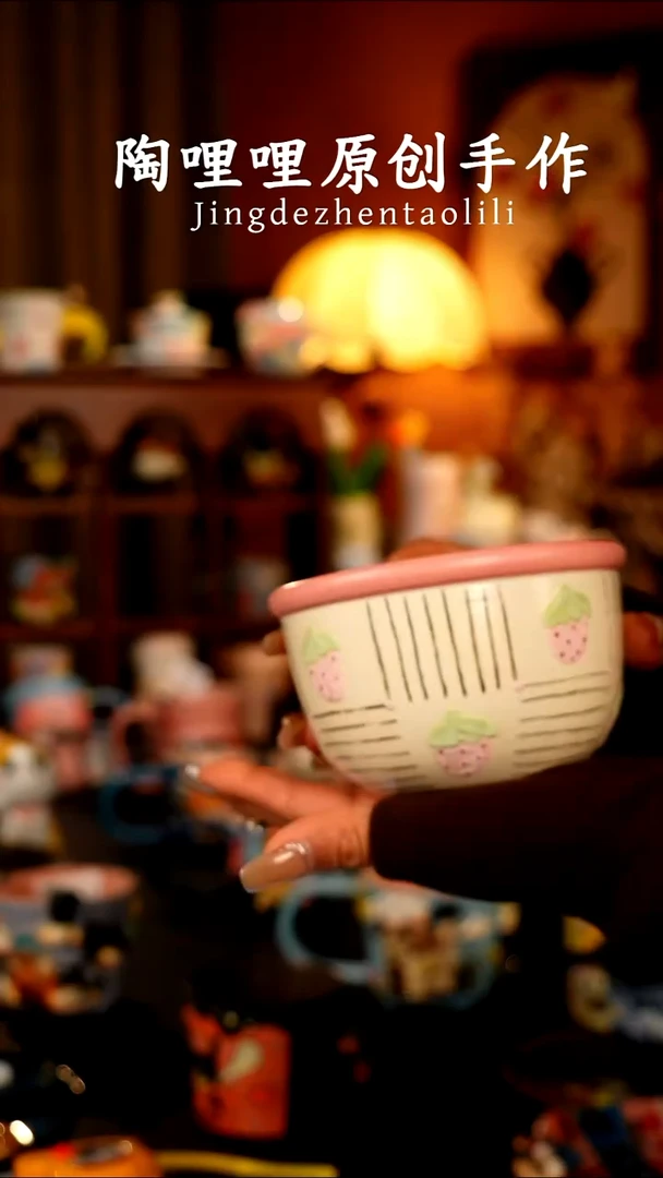 陶哩哩原创手作陶瓷（微瑕）