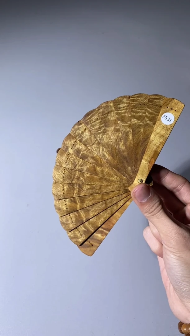 【闪购商品】金丝楠753号10cm金丝楠迷你扇