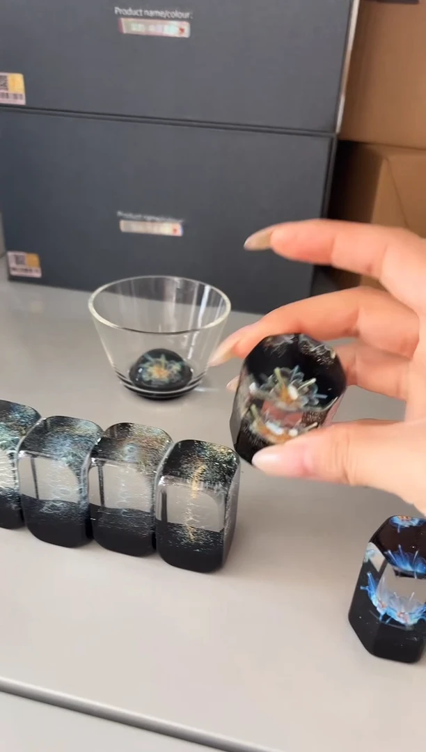 禾器  斑斓盖置  孤品