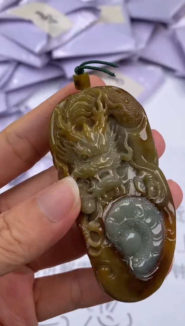 未镶嵌挂件翡翠307692   多人