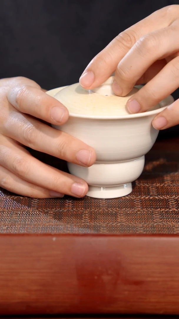 陶瓷奢瓷/瑞寅柴烧茶器（盖碗）681