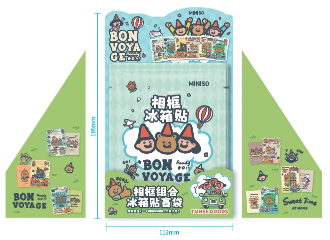 TUNEE GOODS系列相框冰箱贴盲袋(混)