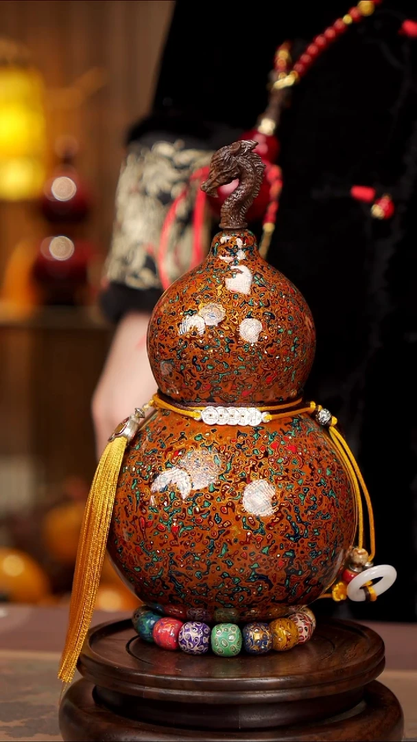 【闪购商品】99易林高端工艺大漆酒葫芦--888