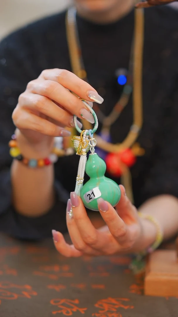 21非遗漆手艺工天然葫芦文玩福禄