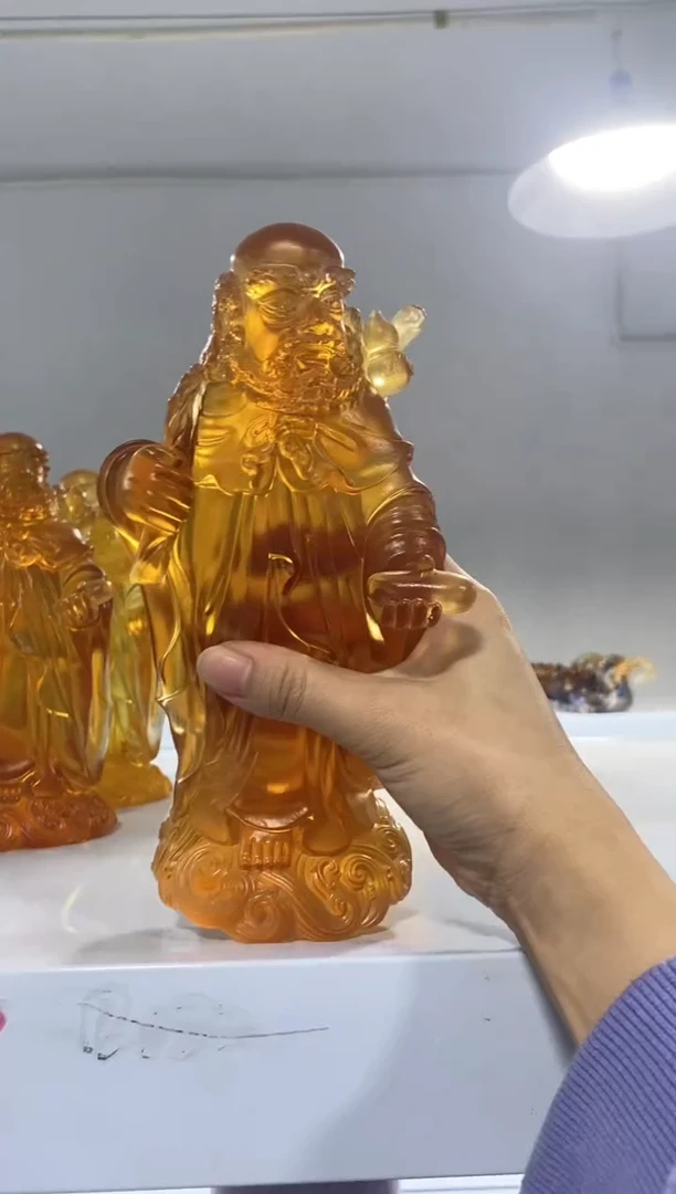 手工艺品琉璃完品 达摩 古法琉璃 介意勿拍 不退不换