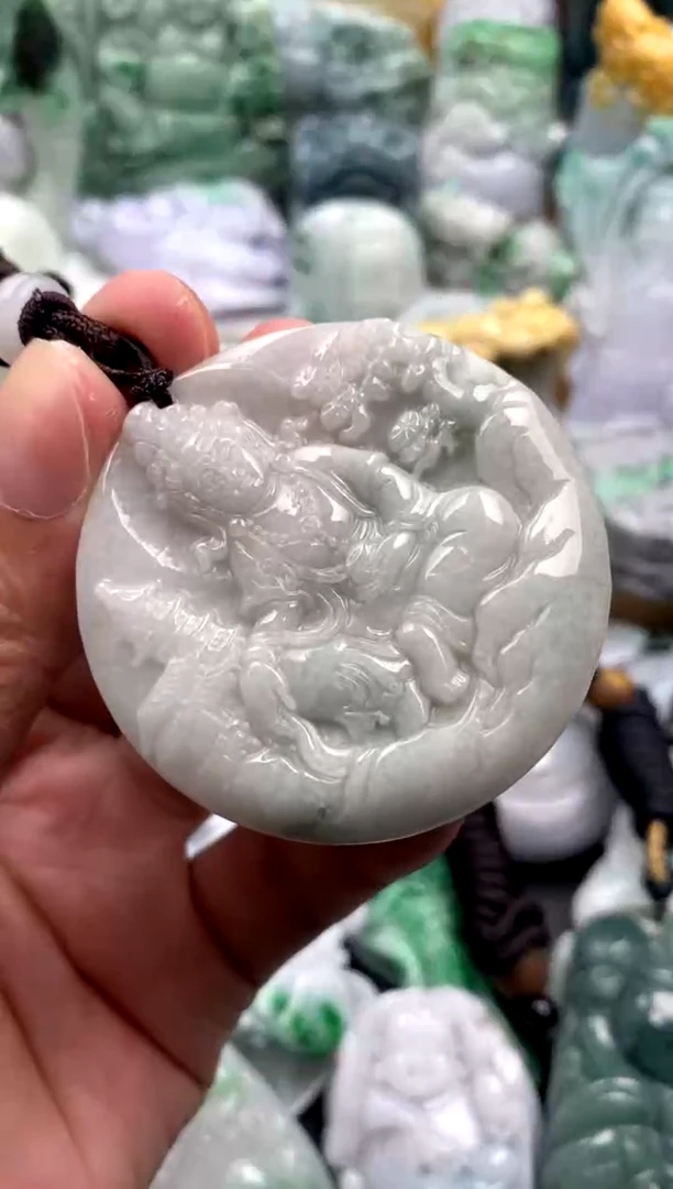 吊坠(不含链)未镶嵌翡翠1