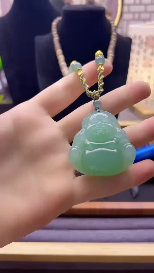 【闪购商品】翡翠颈饰14K金镶嵌X798