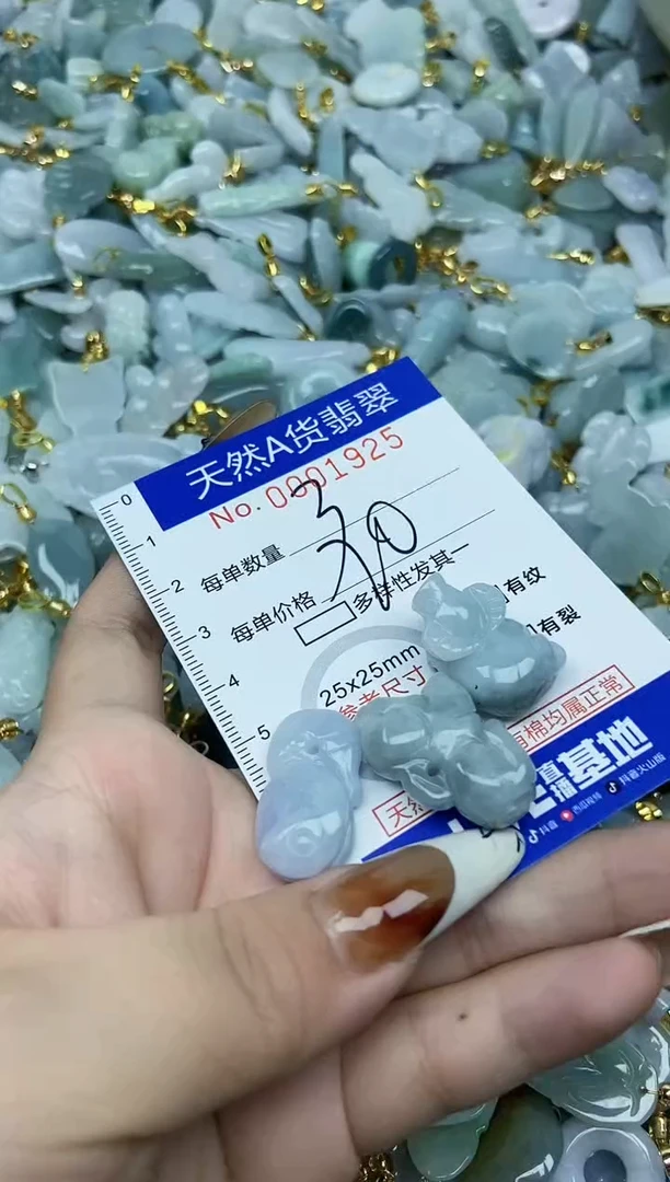 【闪购商品】翡翠颈饰未镶嵌天然A货翡翠