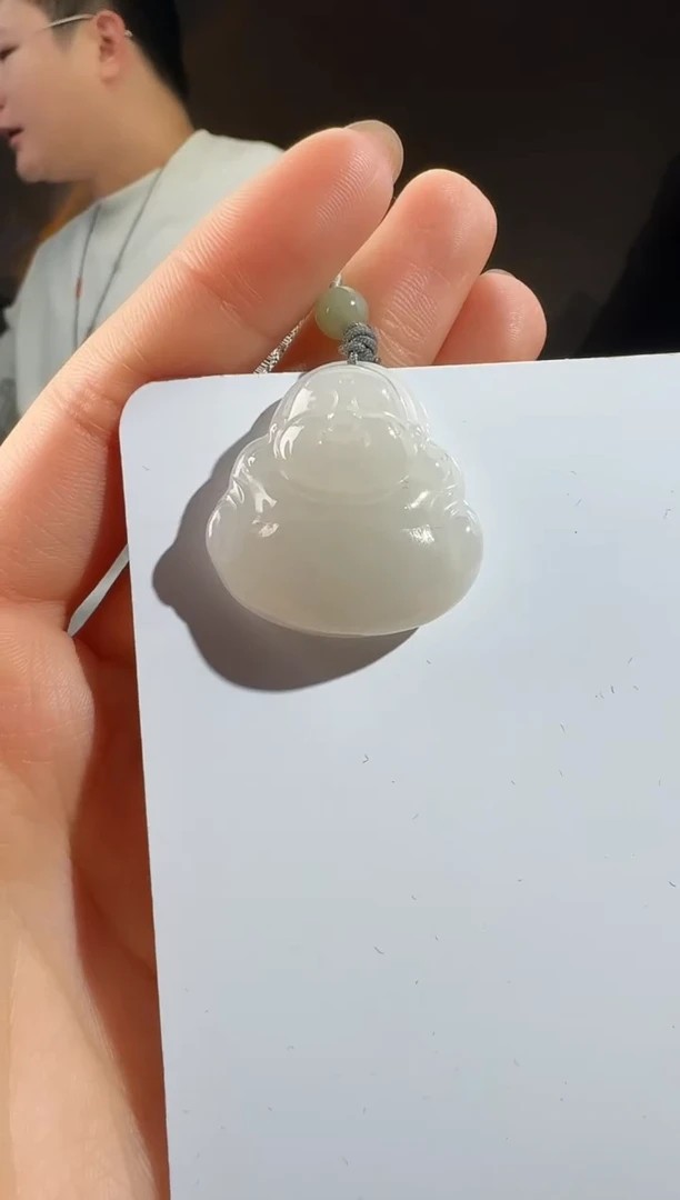 颈饰未镶嵌和田玉30佛公