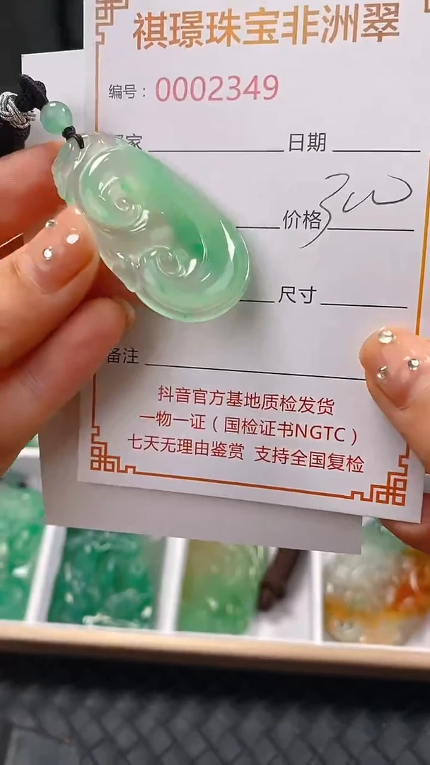 石英质玉未镶嵌颈饰2349