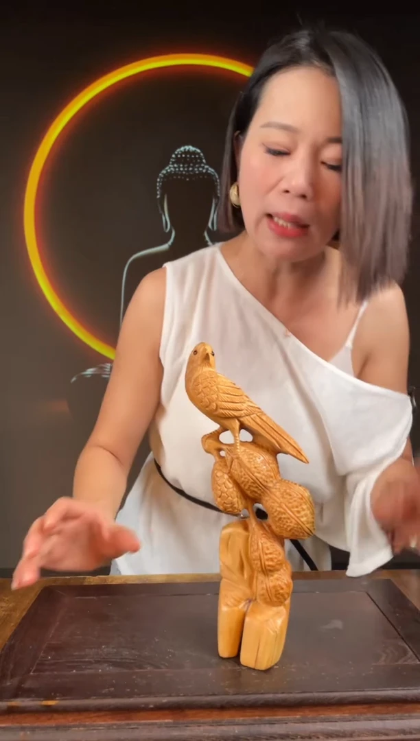 柏木（崖柏）手工摆件,先抢先得! 编号:43