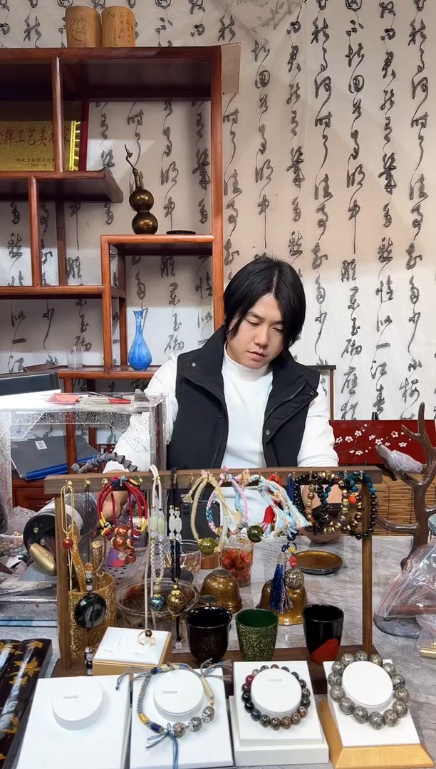 【闪购商品】非遗大漆1.2红蓝素髹各八颗