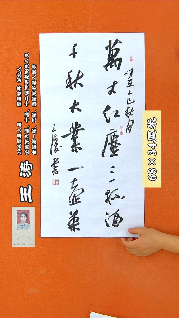 书法76R王涛书法作品