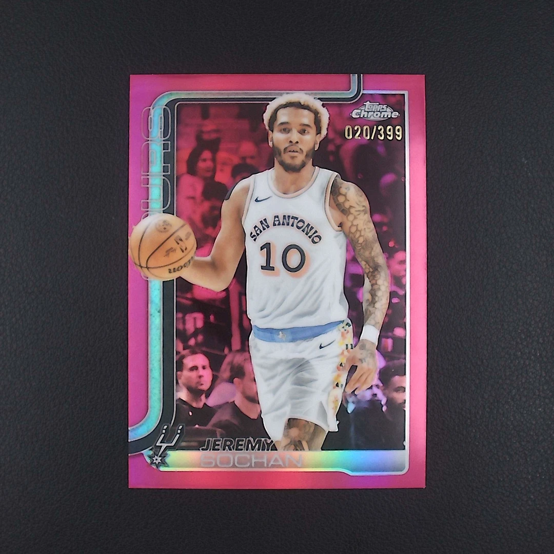 索汗 399编 TOPPS 帕尼尼NBA国宝手提签字球星卡