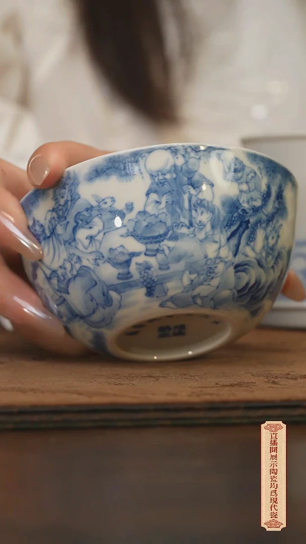 瓷片?****?柴窑青花破价福利