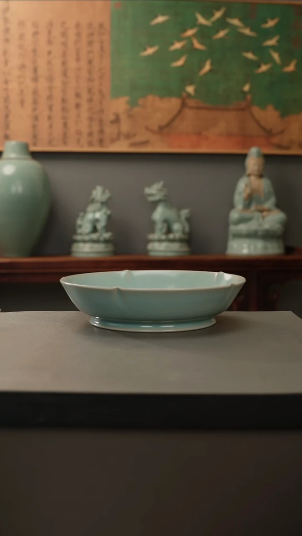 【闪购商品】杯仿古釉原矿 葵洗