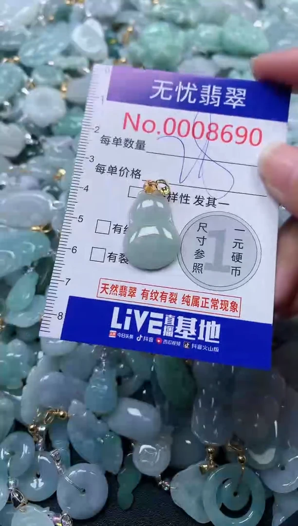 颈饰未镶嵌翡翠8690