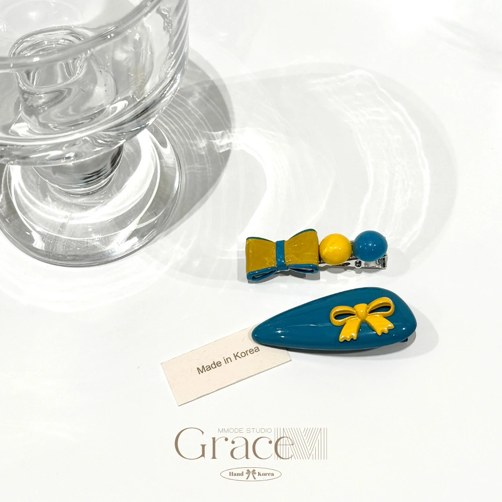 「夏浪系列-AB搭配」韩国25四季百搭刘海夹侧边夹顶夹鸭嘴夹