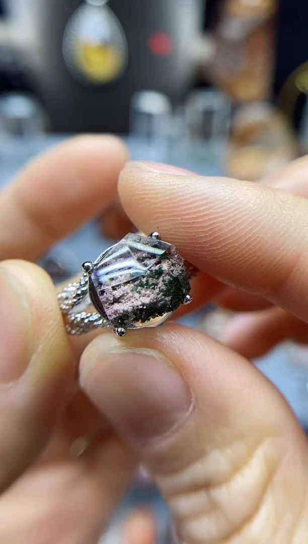 【闪购商品】水晶戒指银S925镶嵌水晶