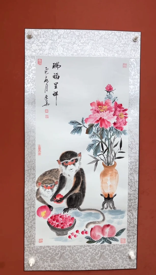 国画王建华老师现场创作 44