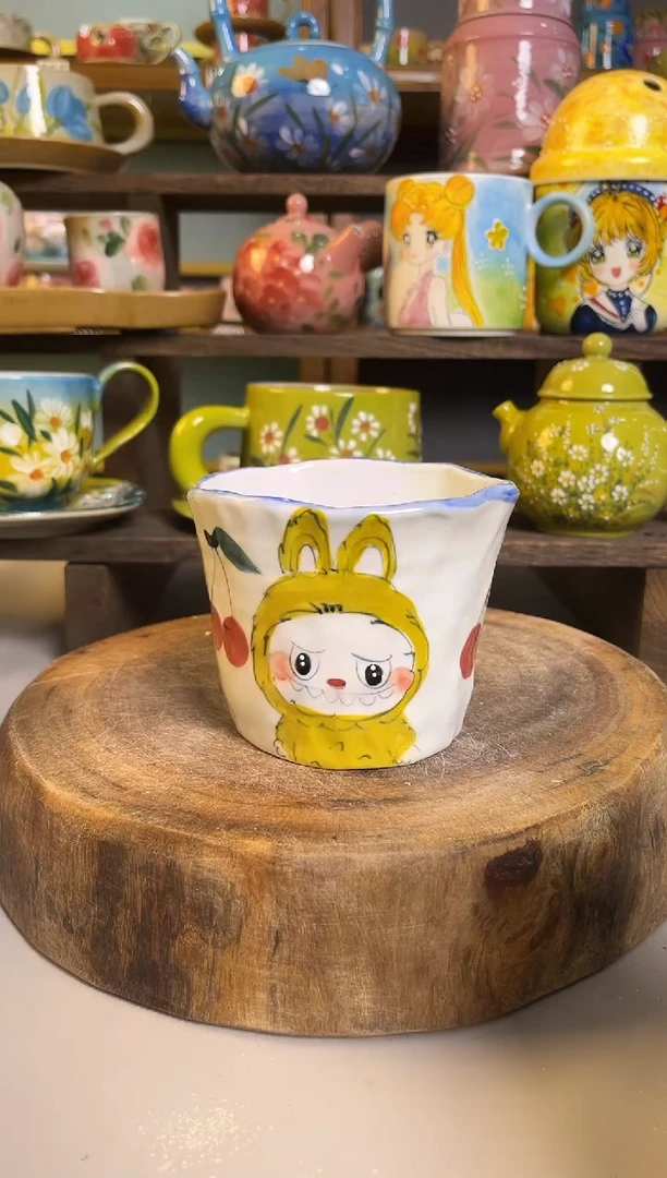 杯子景德镇 手工手绘陶瓷