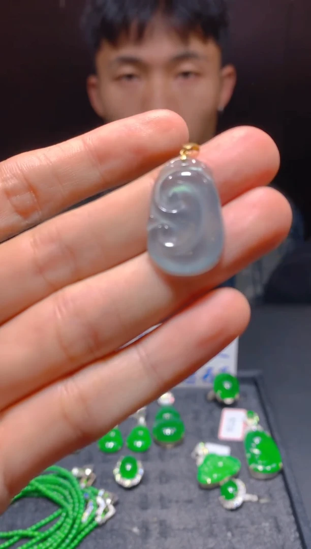 18K金镶嵌定制翡翠324多样性发货（发其一）