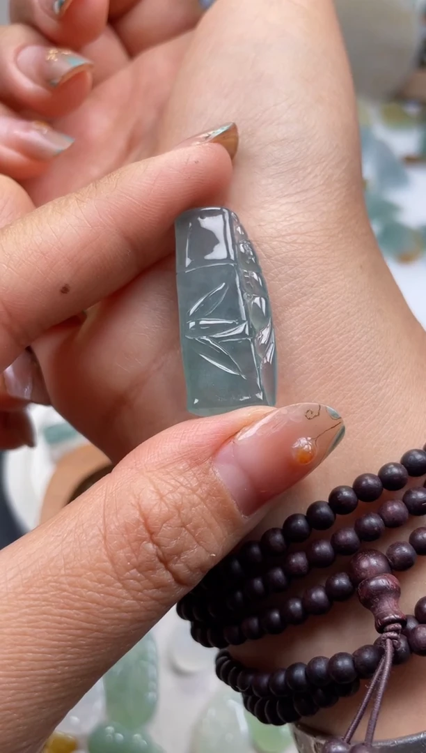 颈饰未镶嵌翡翠嫑*缅甸天然翡翠11