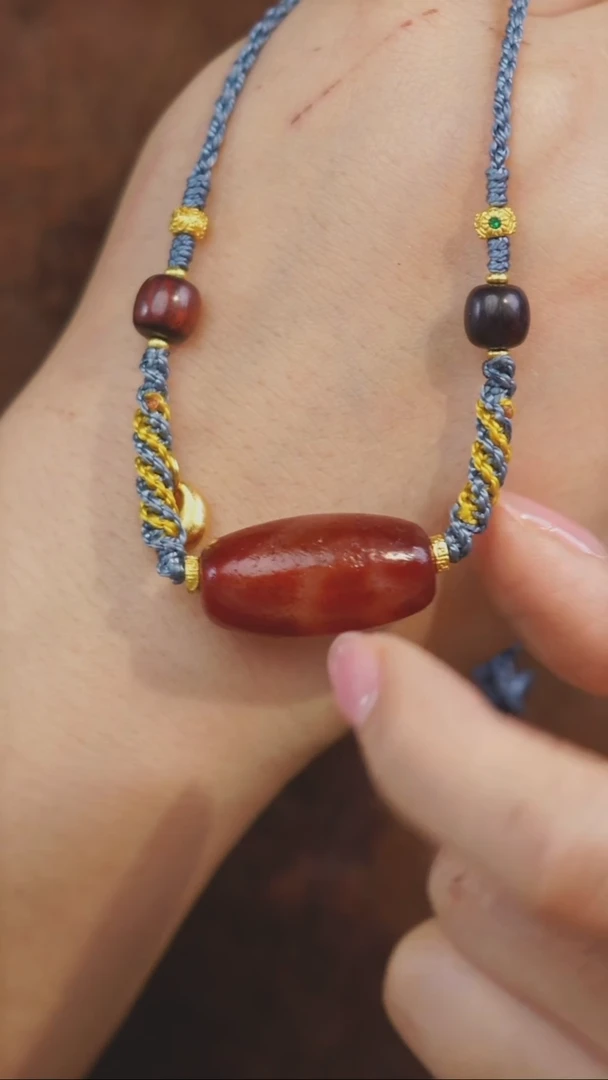 【闪购商品】玛瑙/玉髓项链未镶嵌多样性发一