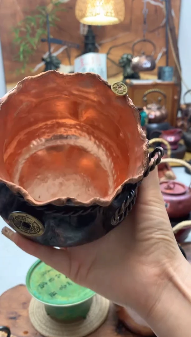 微****月钱袋子紫铜建水