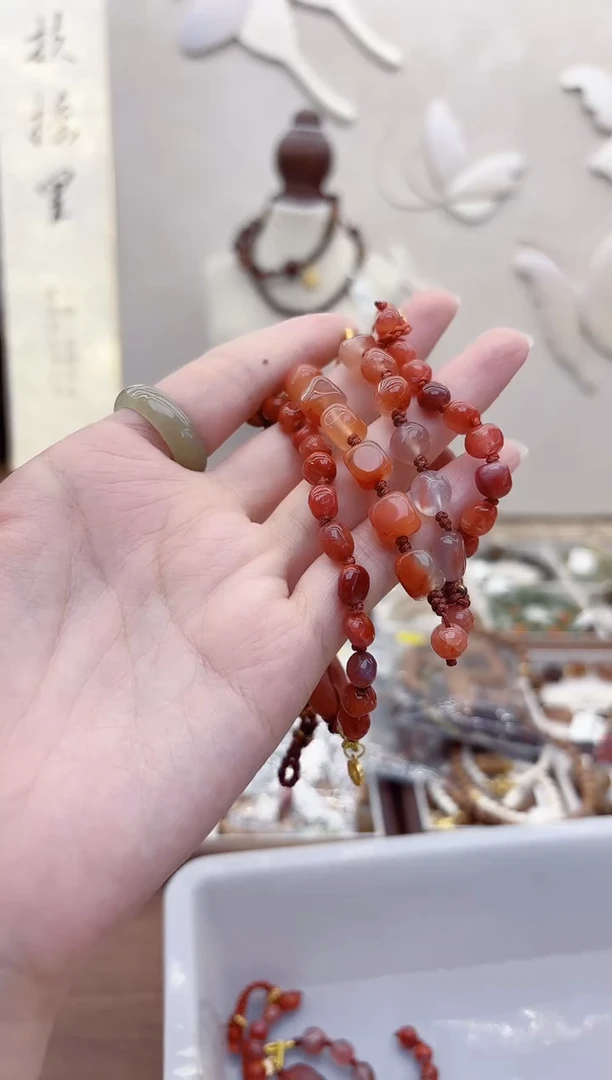 合金手链南红玛瑙L156南红手链