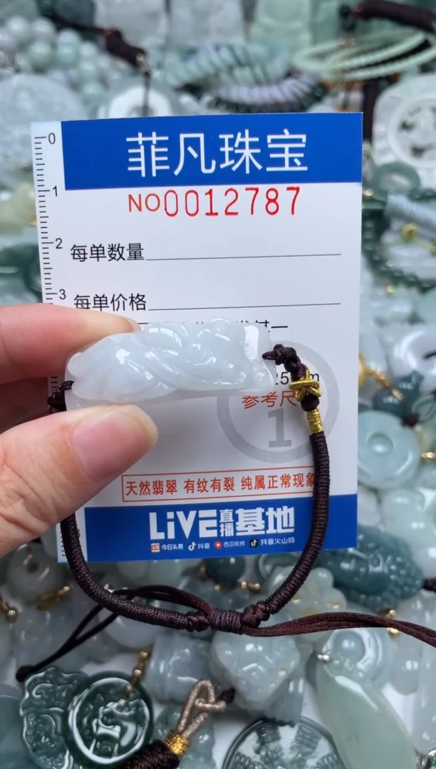 颈饰未镶嵌翡翠12787