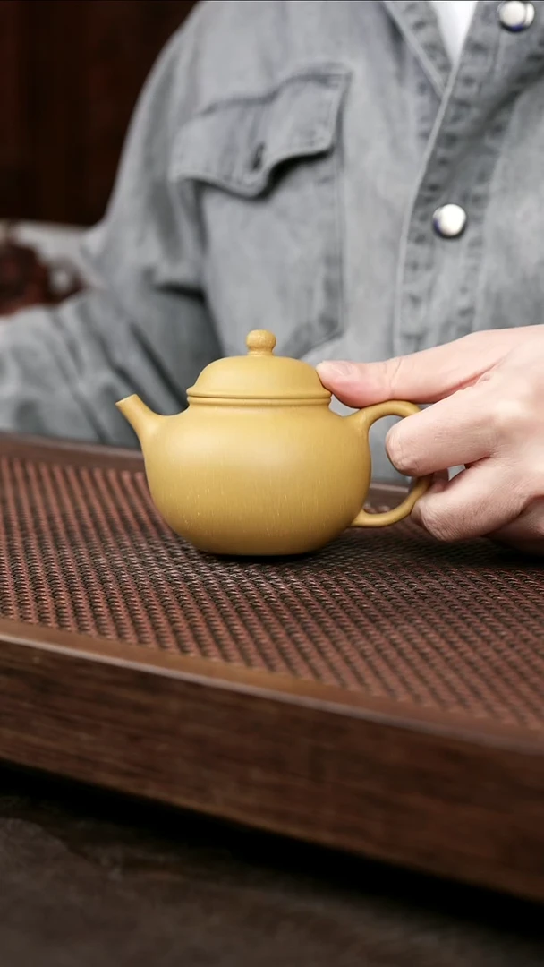 茶壶紫砂葵黄掇球