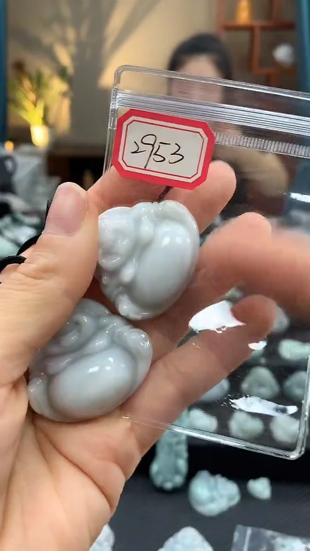 颈饰未镶嵌翡翠佛公2953 多样性发一件