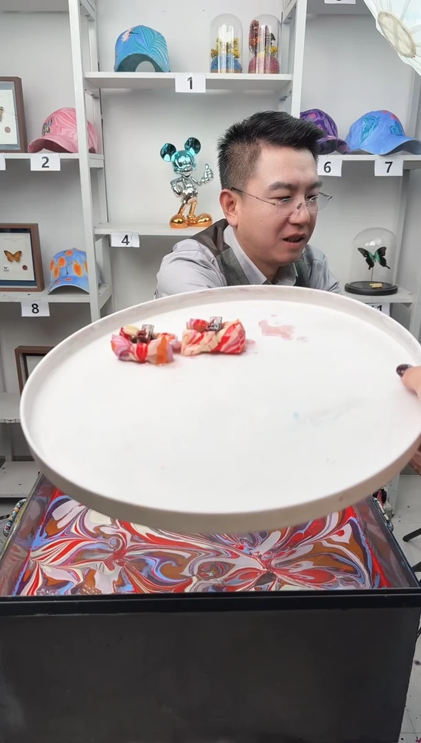 非金属布艺水拓发饰