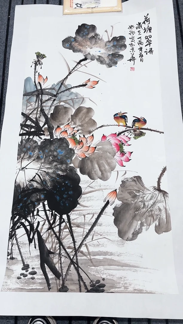 精品国画花鸟作品