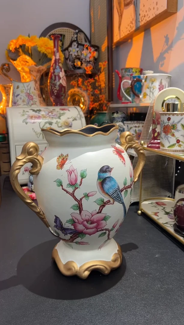 外贸陶瓷家居百货-花瓶