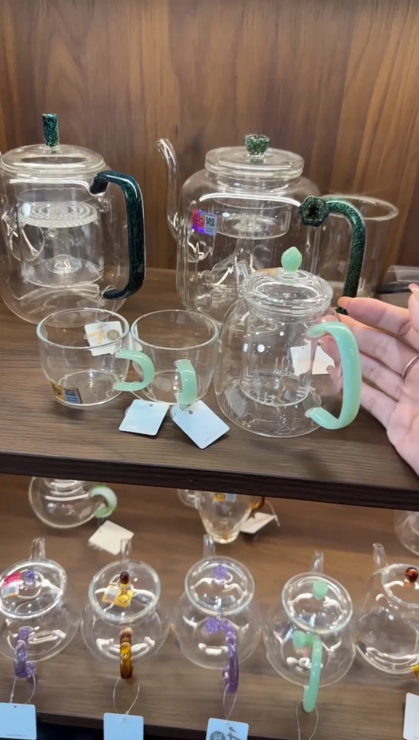 °*凡禾器 宴臣壶浅玉色内胆款+清尚杯浅玉色