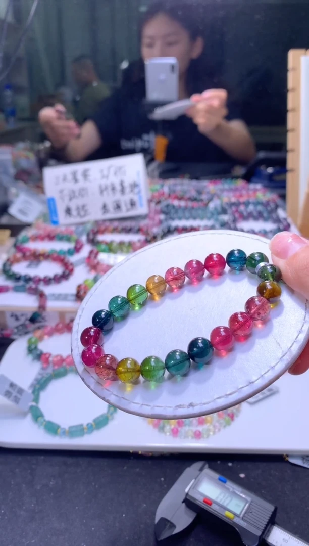 未镶嵌手串碧玺A20【天然碧玺】