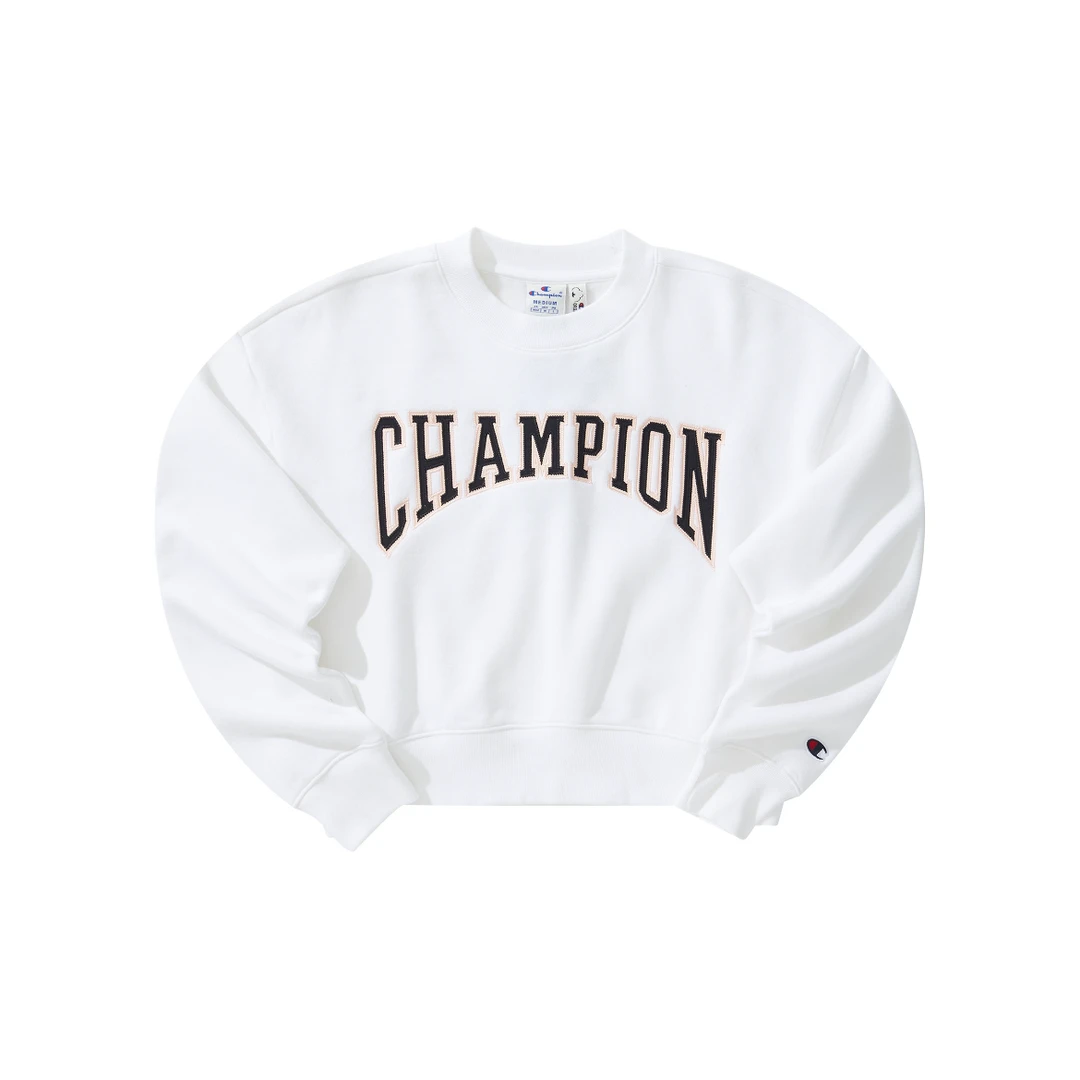 Champion冠军logo字母运动加绒女款卫衣EW-USW16-01