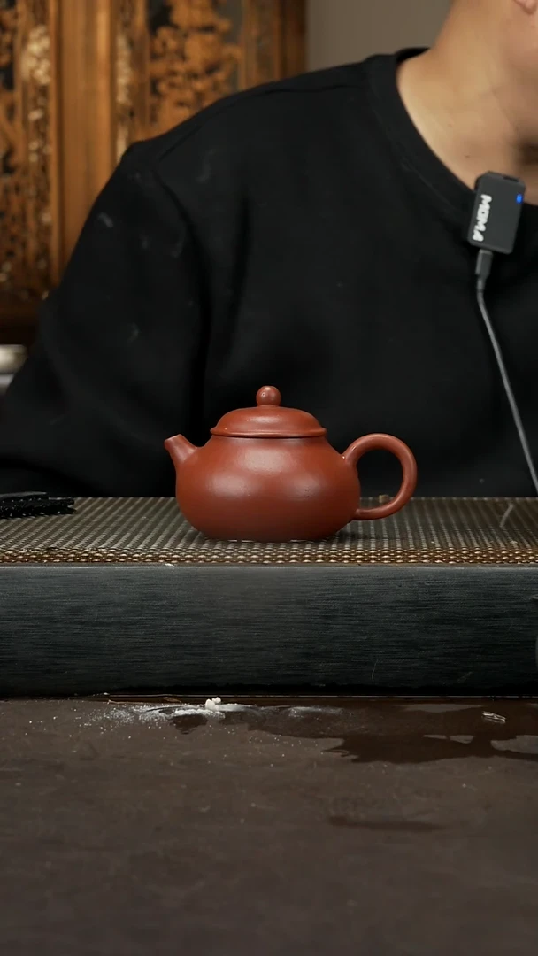 【闪购商品】紫砂茶壶小煤窑朱泥 容天100cc 012