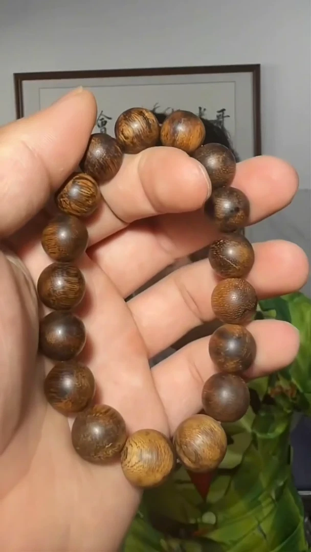 沉香手串38号达拉干沉水1.2多样性发一