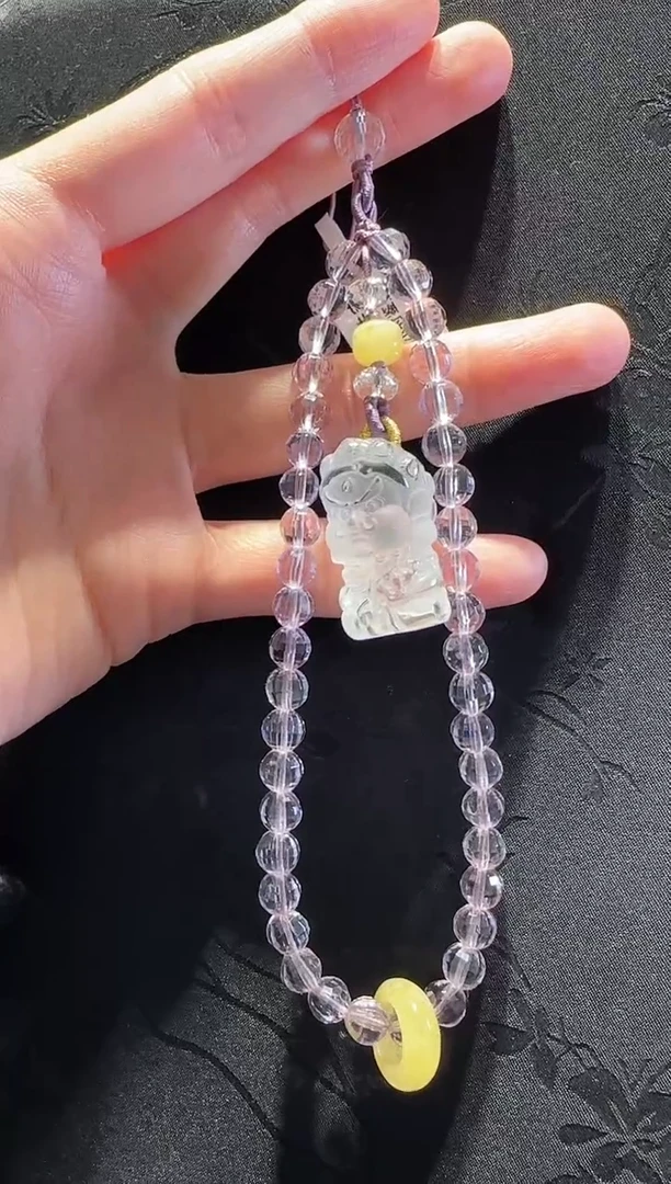 未镶嵌手链水晶财神款