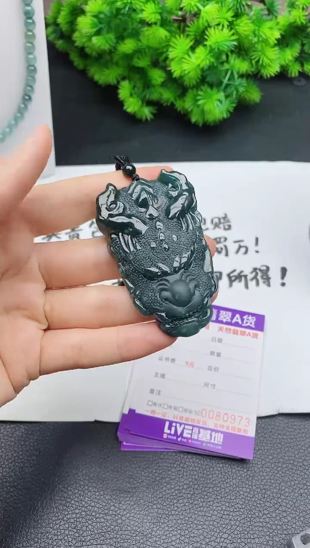 颈饰未镶嵌翡翠