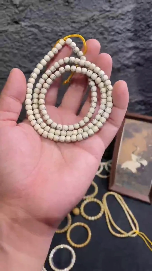 星月菩提吊坠海南星月菩提《#Y80》6X5长串