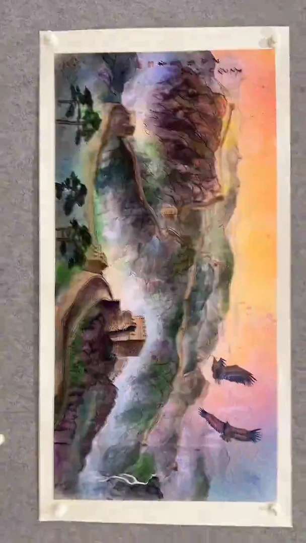 国画王忠权-8平尺-国画作品