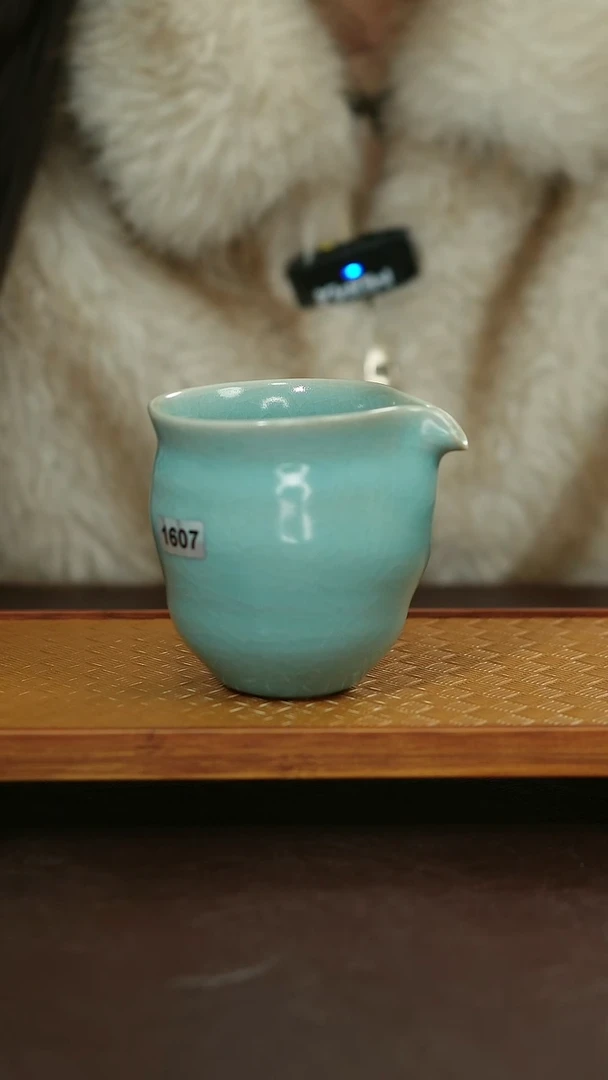 摆件陶原矿原釉汝宋汝瓷