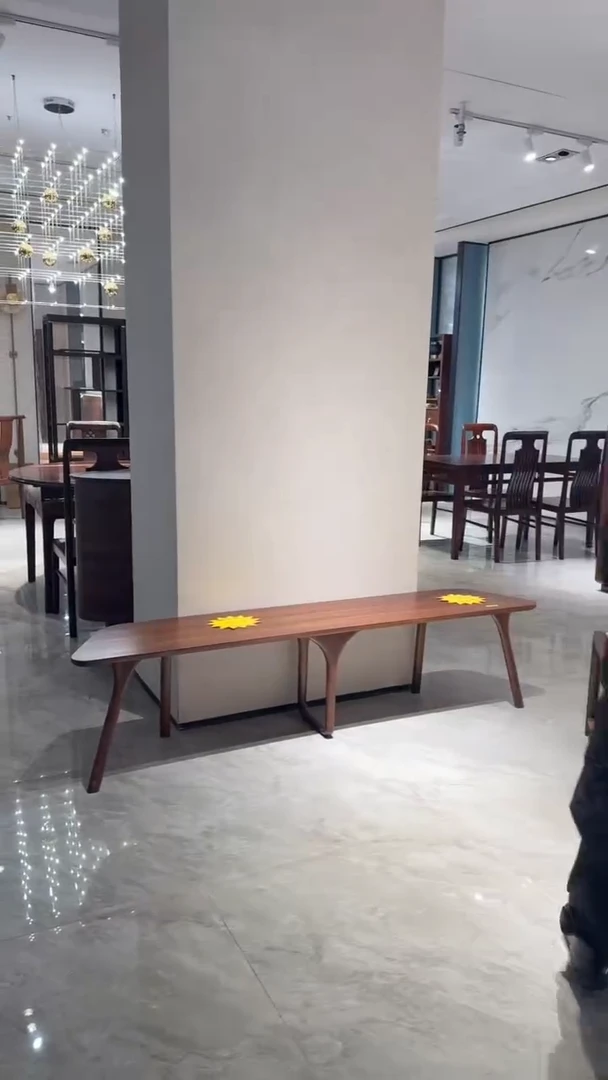 北美黑胡桃（拍下联系客服确认发货时间）长条凳
