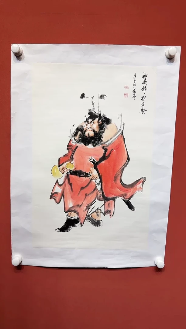 国画湖社画会/谢福堂-12-12-38