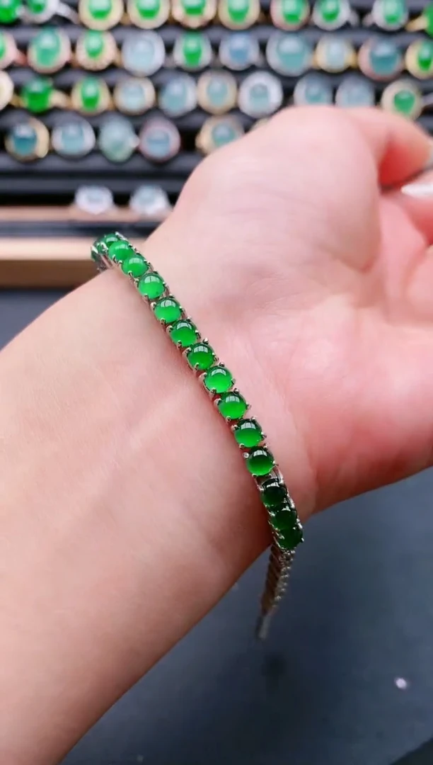 【闪购商品】翡翠戒指银S925镶嵌1111111