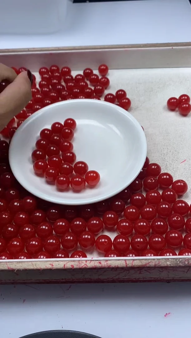 【闪购商品】玛瑙/玉髓颈饰未镶嵌w2173冰锦红南红12mm*10颗